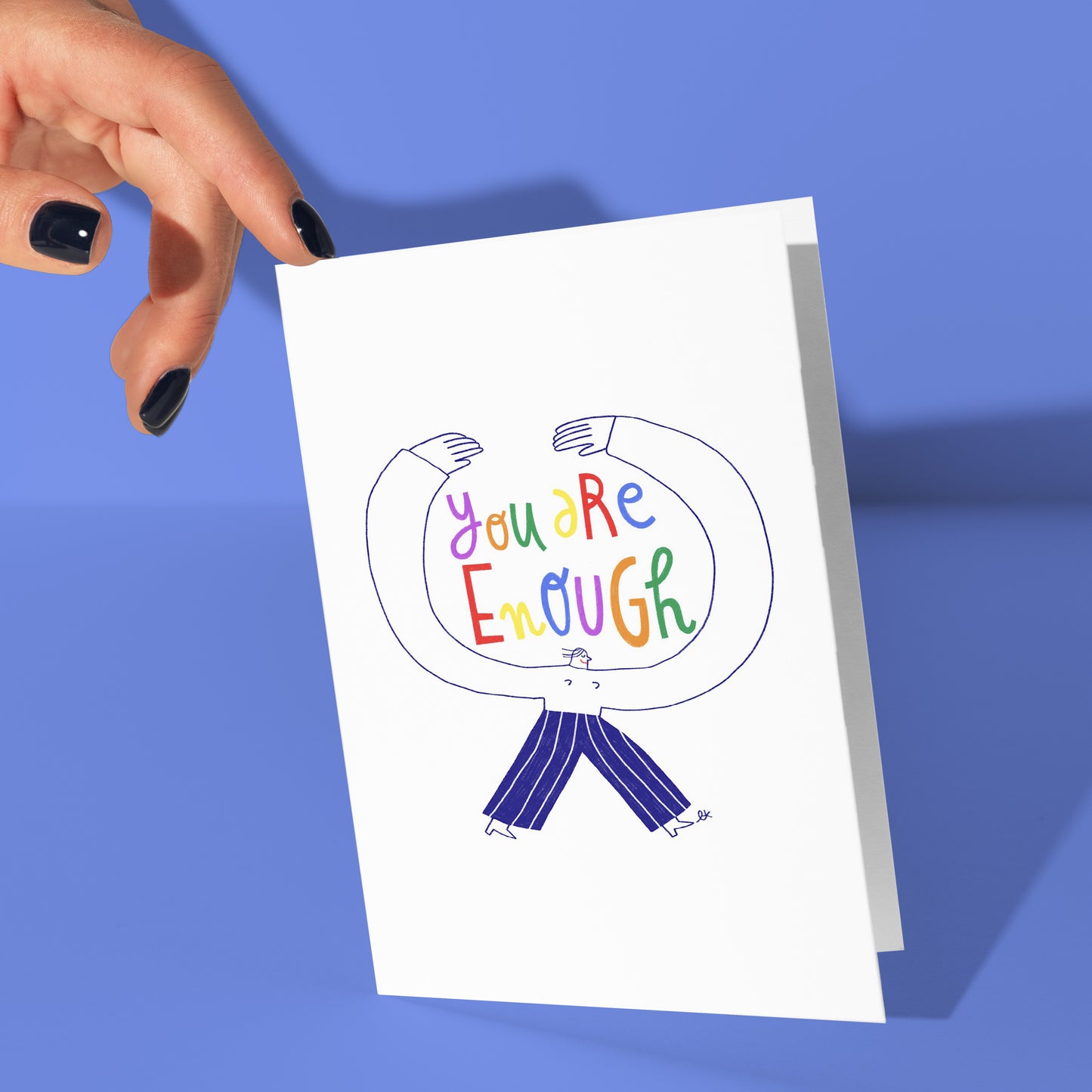 Carte double You are enough — Lavilletlesnuages , Lyon