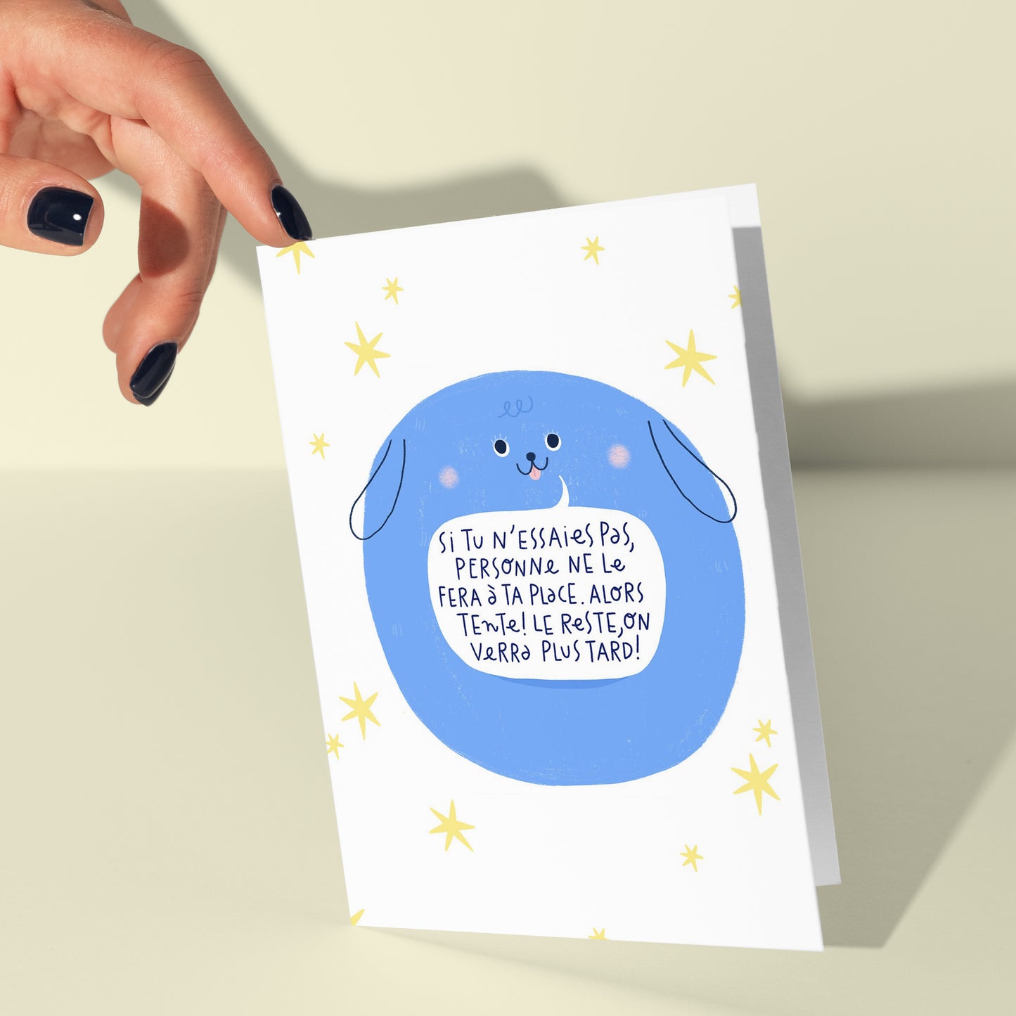 Carte double Positive shot — Lavilletlesnuages , Lyon