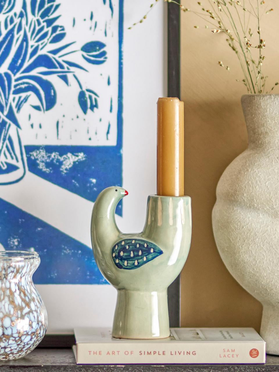 Bougeoir Trudy - Bleu — Bloomingville , Lyon