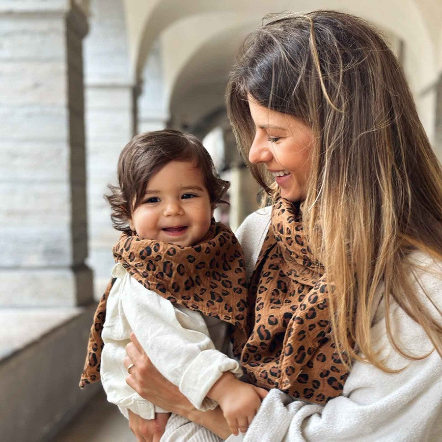 Pack de 2 petits langes Bengal/tan — Bonjour Little , Lyon