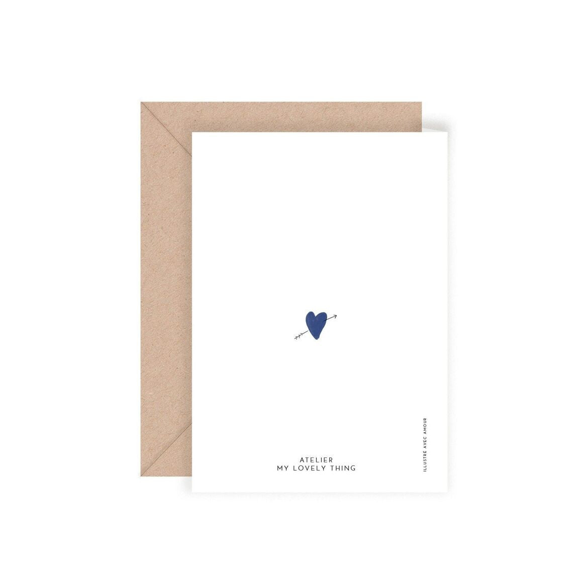 Carte double Sous la pluie — My lovely thing , Lyon