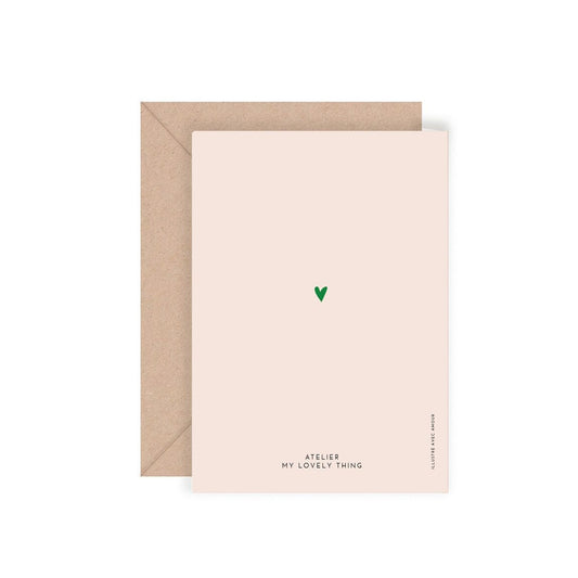 Carte double Hello — My lovely thing , Lyon