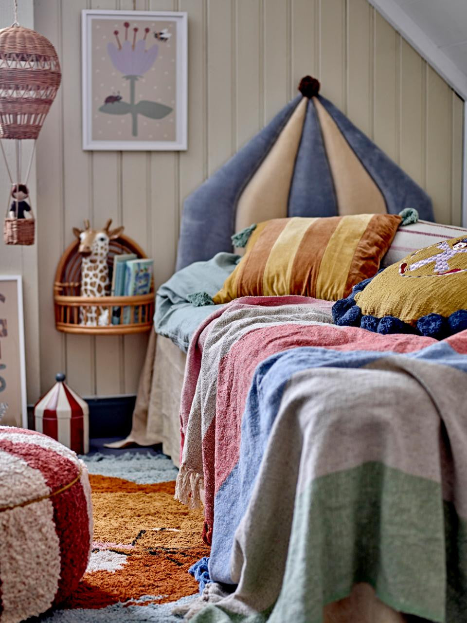 Plaid Kitta multicolore — Bloomingville , Lyon