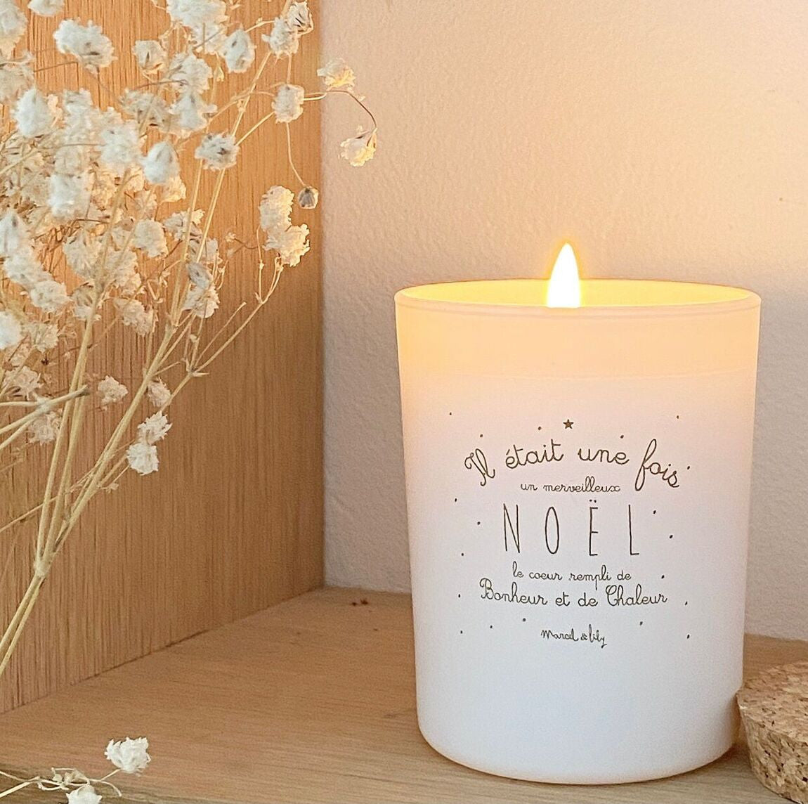 Bougie Il était une fois Noel - Pain d'épices — Marcel & Lily , Lyon