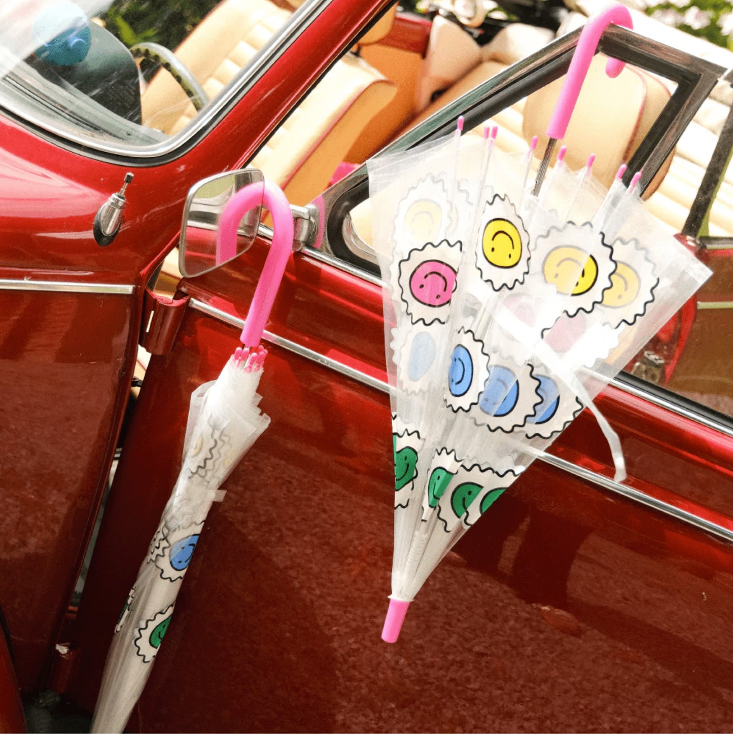 Parapluie Smiley - Grand format — Mathilde Cabanas , Lyon