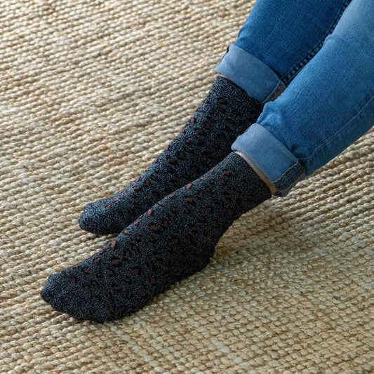 Chaussettes Léopard - Noir et argent - Taille 37/40 — Billybelt , Lyon