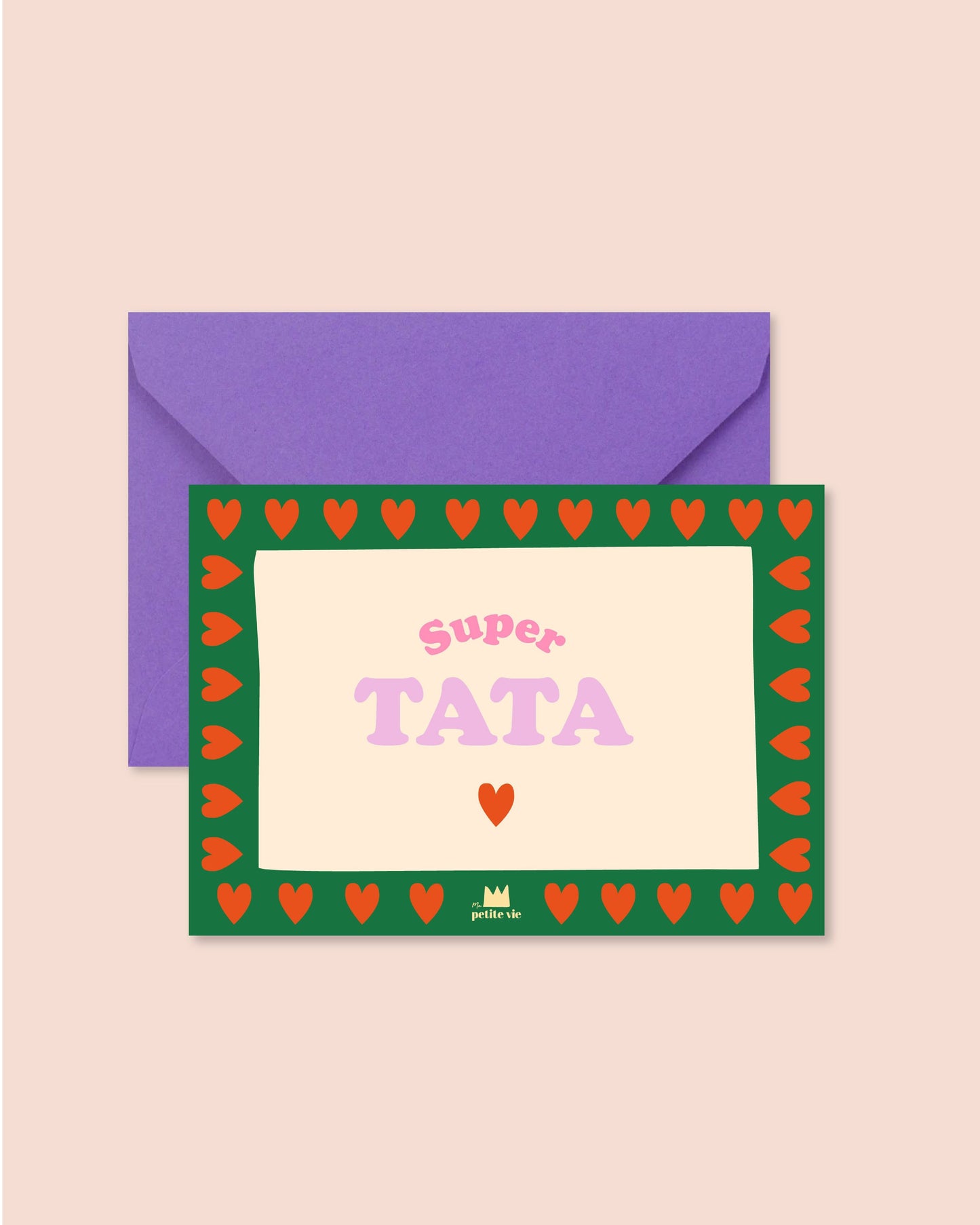 Carte - Super tata — Ma petite vie , Lyon