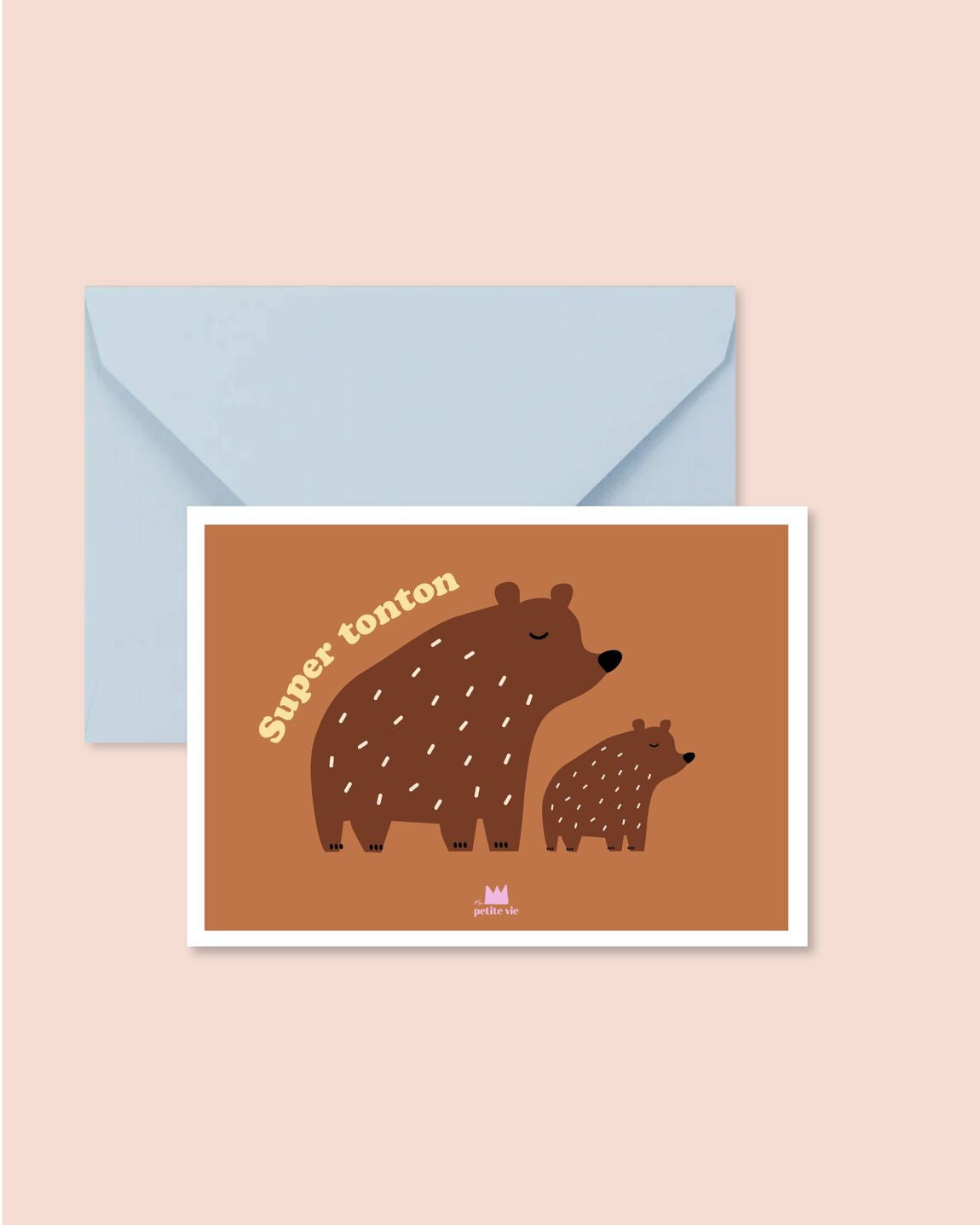 Carte - Super tonton — Ma petite vie , Lyon