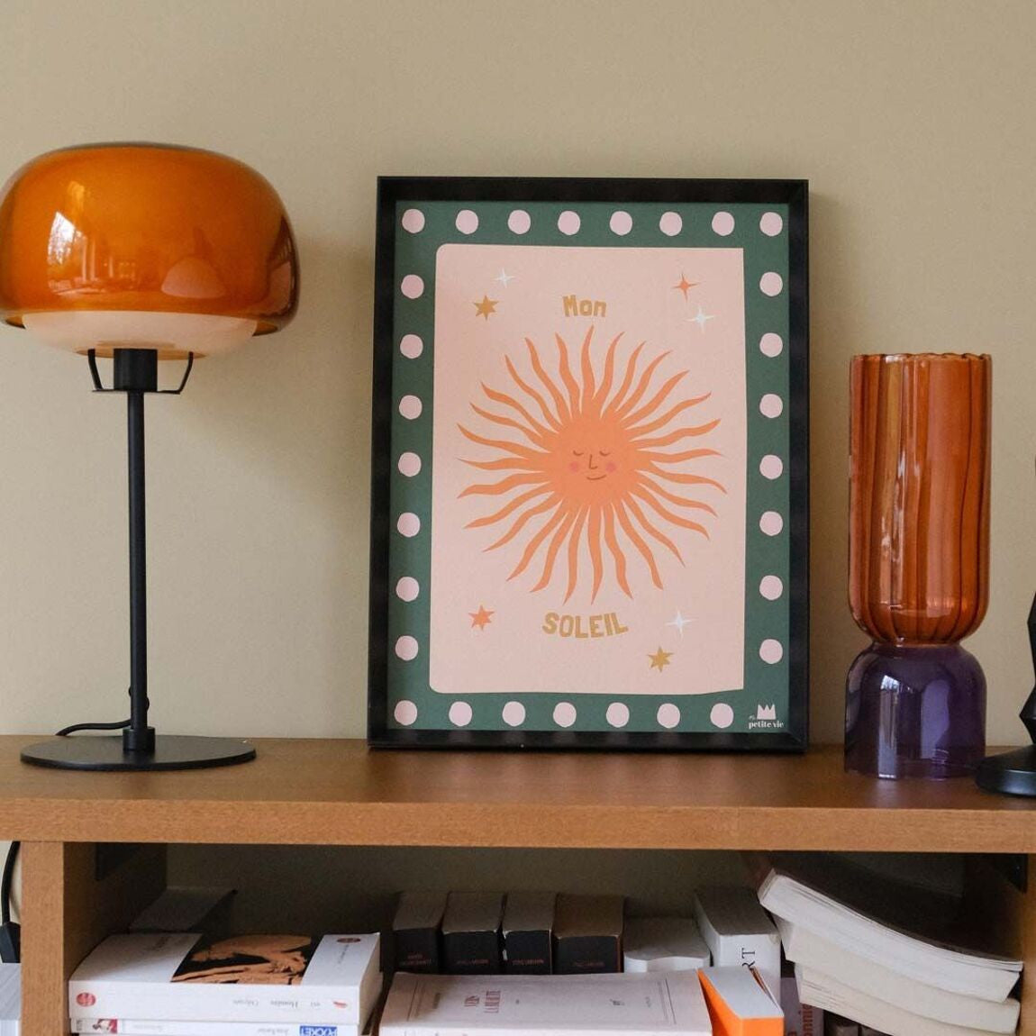 Affiche A3 - Mon soleil — Ma petite vie , Lyon