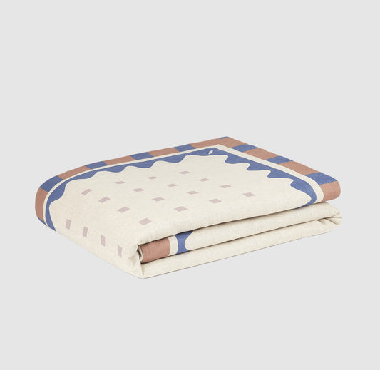 Édredon en lin - Bleu — Nobodinoz , Lyon