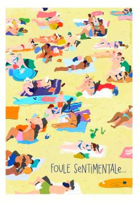 Carte Foule sentimentale — Lavilletlesnuages , Lyon