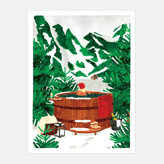 Affiche small - Nordic bath — All the ways to say , Lyon