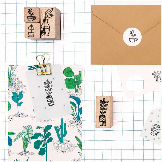 Kit de 7 tampons Hygge et encre — Rico design , Lyon