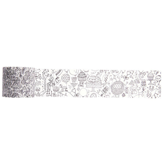 Masking tape XL à colorier - Monstres — Rico design , Lyon