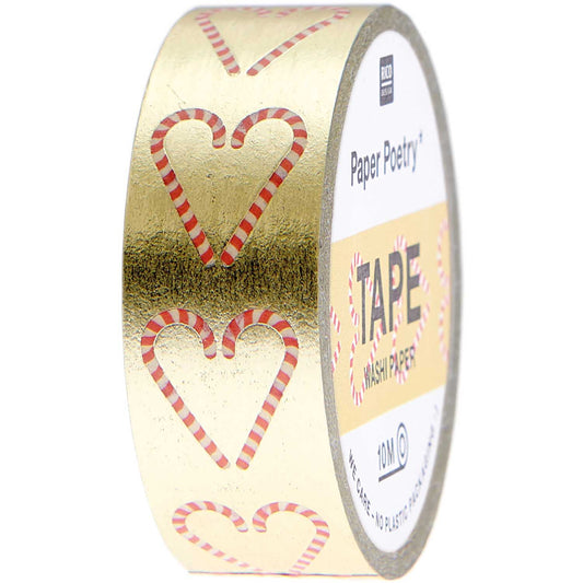 Masking tape doré et canne à sucre — Rico design , Lyon