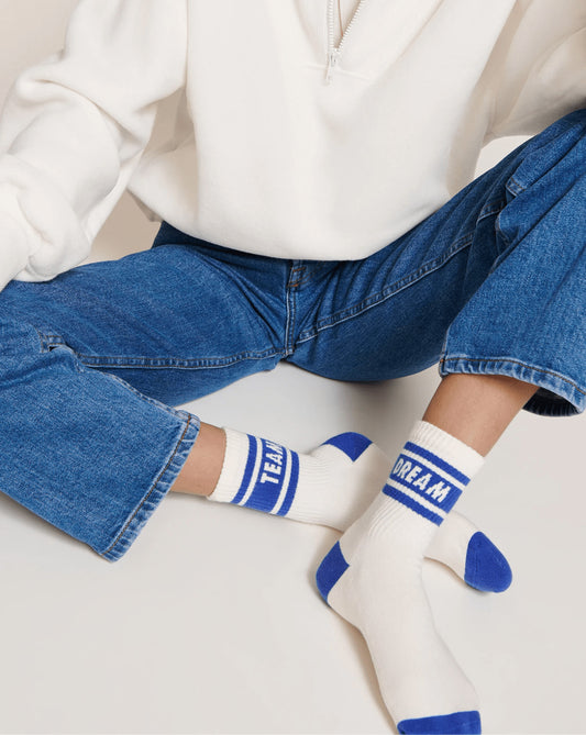 Chaussettes Dream team - Crème - Taille 42/46 — Émoi émoi , Lyon