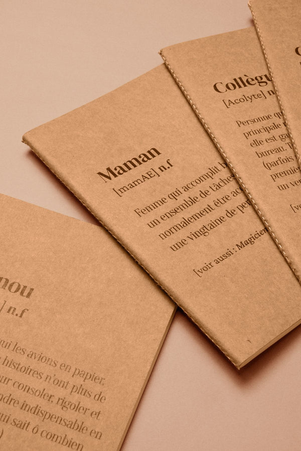 Carnet définition Maman