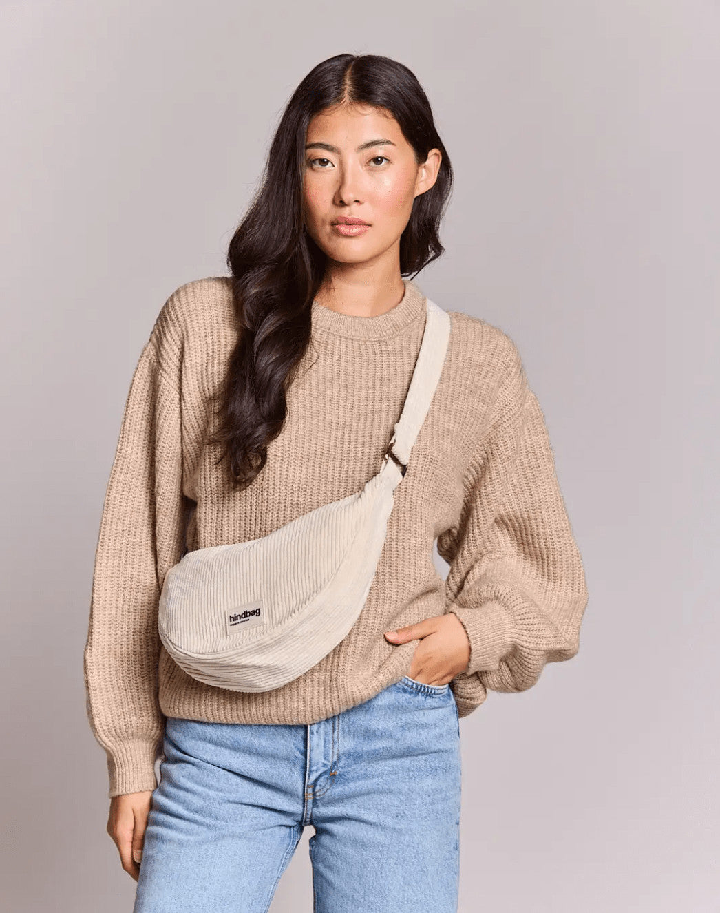 Sac banane Andrea - Velours — Hindbag , Lyon