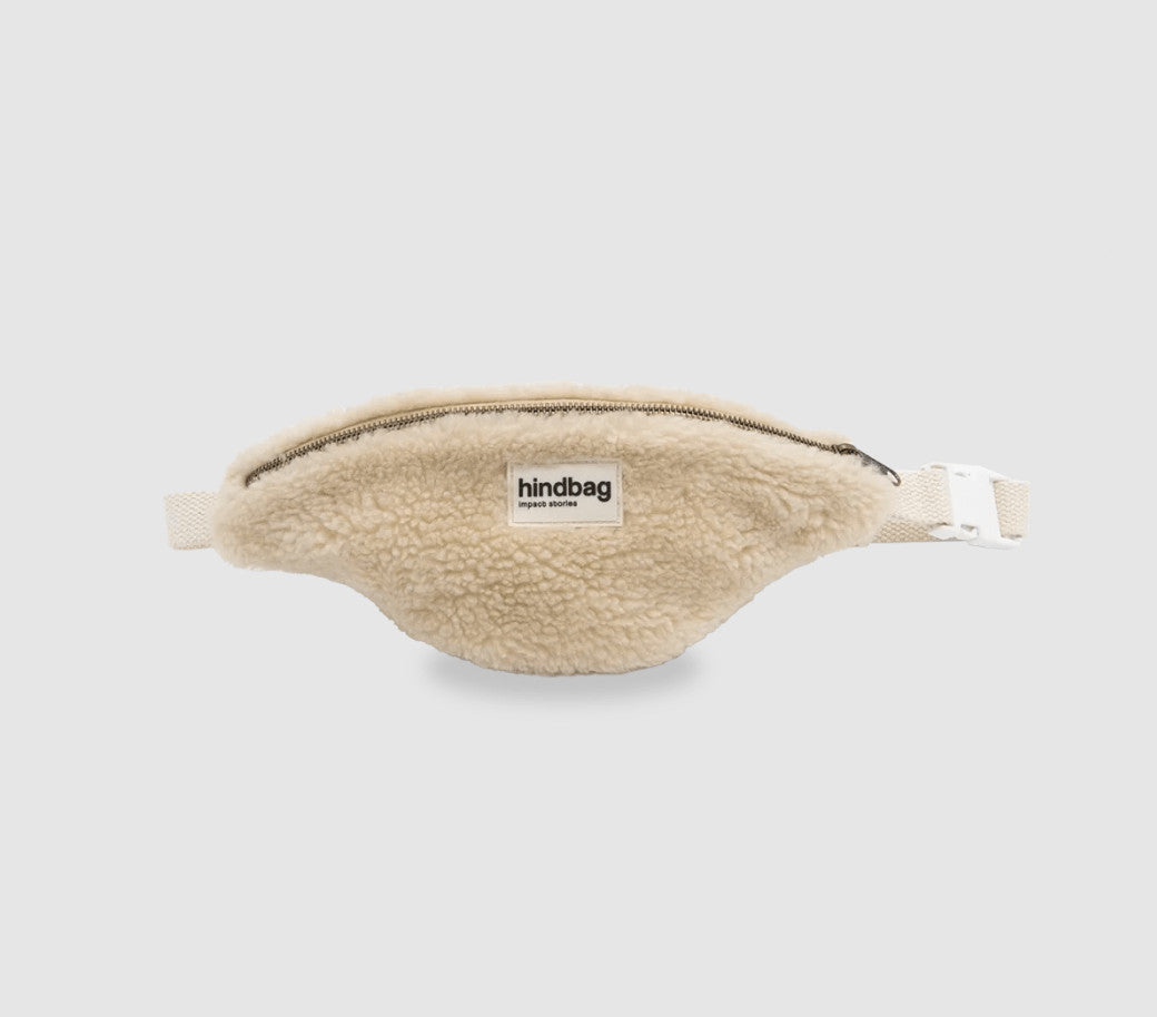 Sac banane enfant Augustin - Teddy beige — Hindbag , Lyon