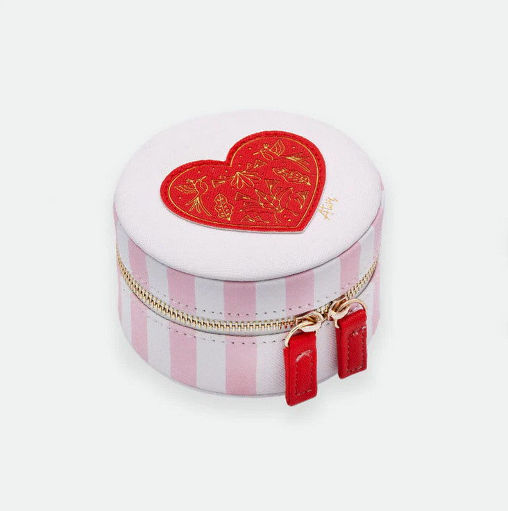 Boite à bijoux de voyage Pink stripes — All the ways to say , Lyon