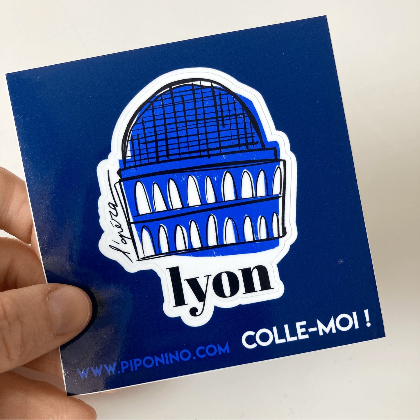 Sticker autocollant - Opéra — Piponino , Lyon