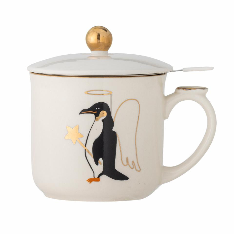 Tasse pingouin Valentin avec couvercle — Bloomingville , Lyon