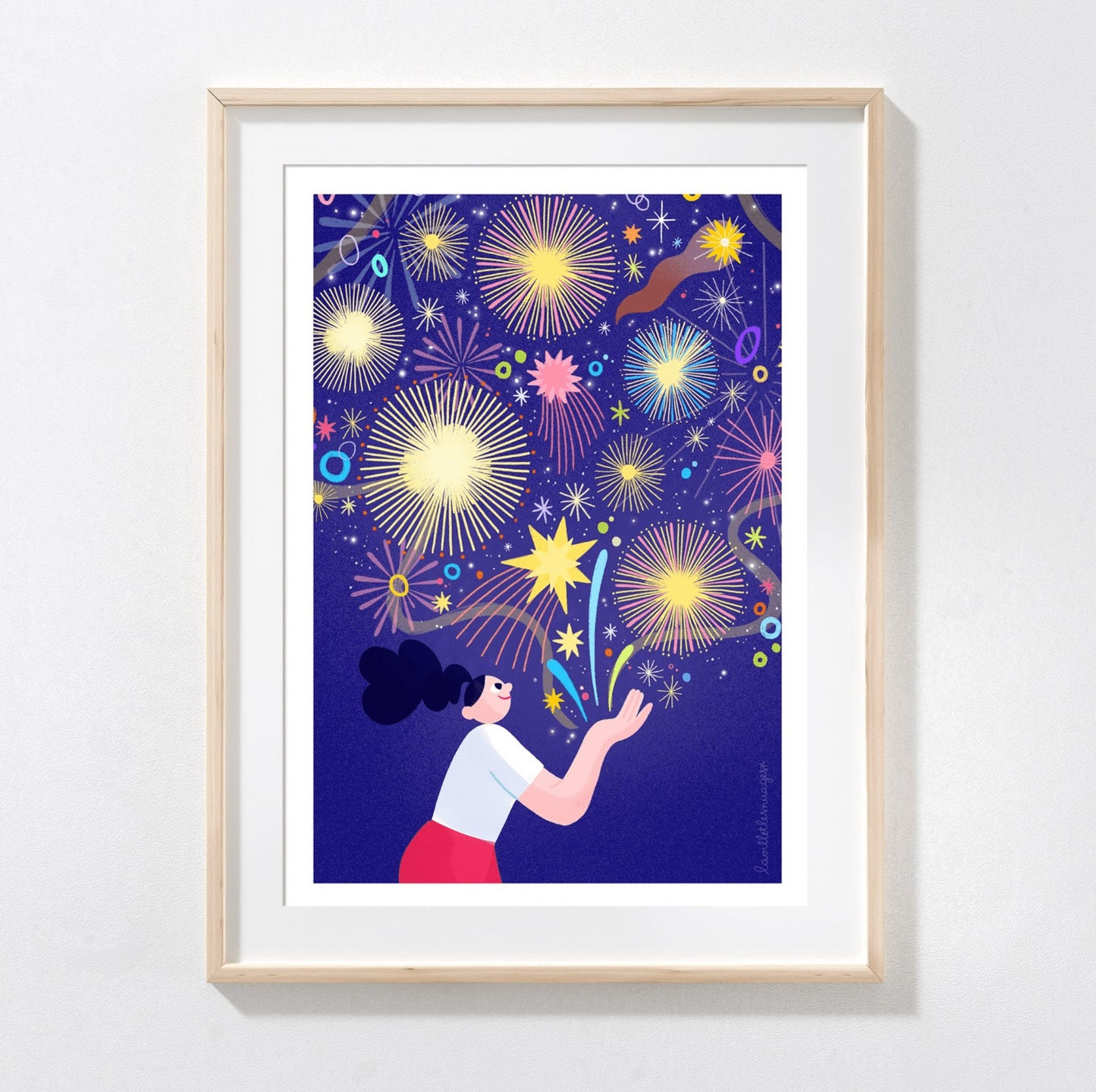 Affiche A4 La lumière est en toi — Lavilletlesnuages , Lyon