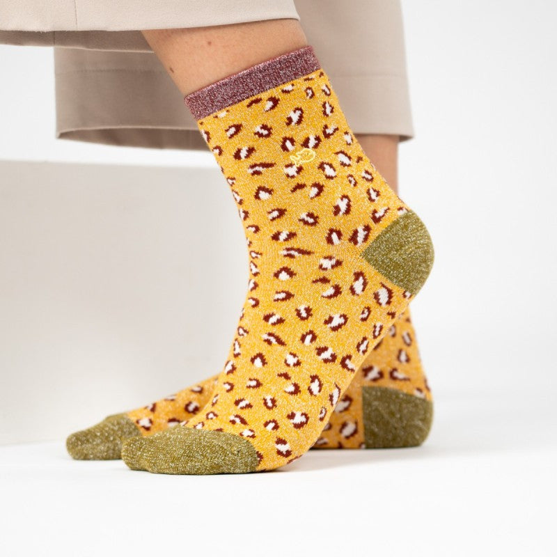 Chaussettes Léopard - Jaune - Taille 37/40 — Billybelt , Lyon