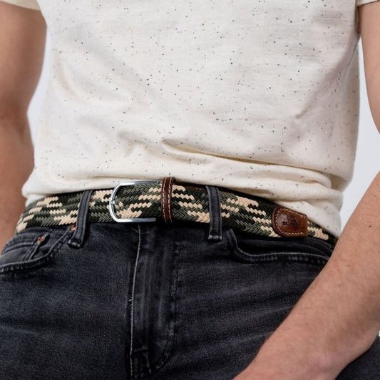 Ceinture tressée élastique T1 - Amazonie — Billybelt , Lyon