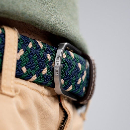 Ceinture tressée élastique T1 - Bruges — Billybelt , Lyon