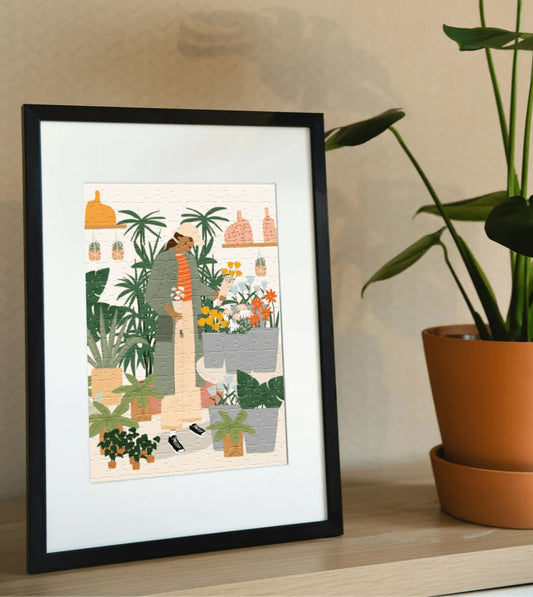 Puzzle 99 pièces - Marché fleuri — Kozy , Lyon