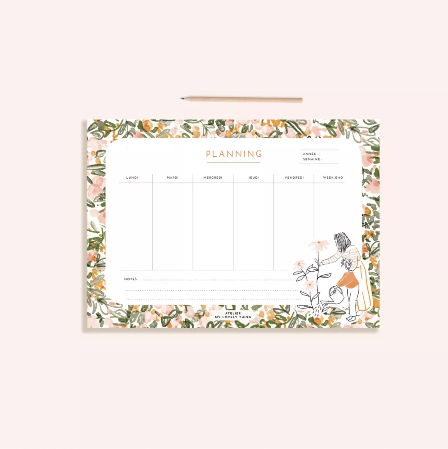 Semainier Flowers — My lovely thing , Lyon