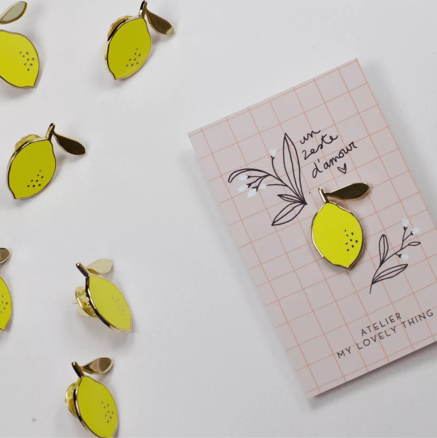 Pin's Un zeste d'amour — My lovely thing , Lyon