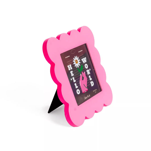 Cadre photo carré - Pétale rose — Helio Ferretti , Lyon