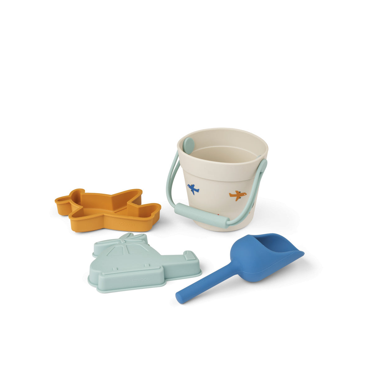 Mini set de plage en silicone - Aviator / Ecru — Liewood , Lyon