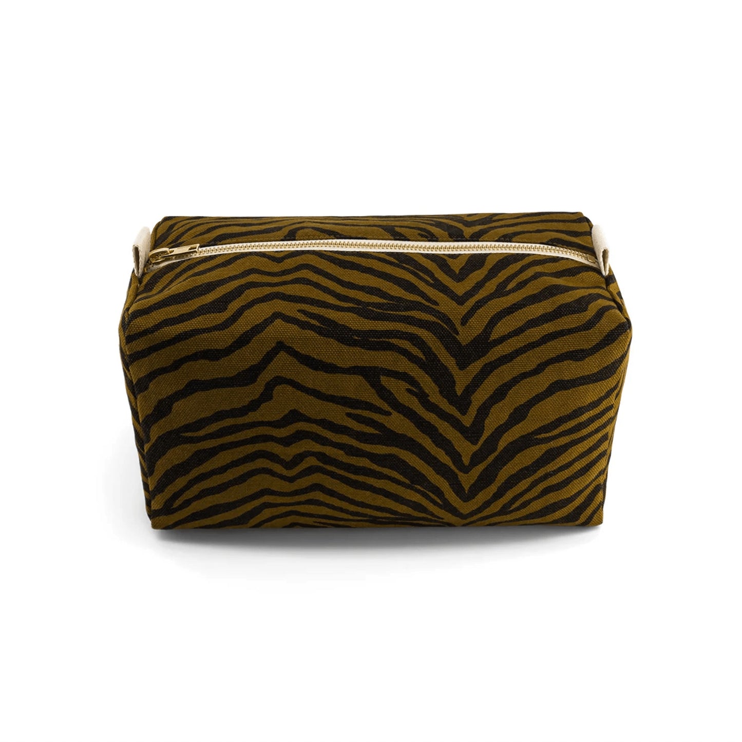 Trousse de toilette imprimé zèbre - Tapenade/noir — Rose in April , Lyon