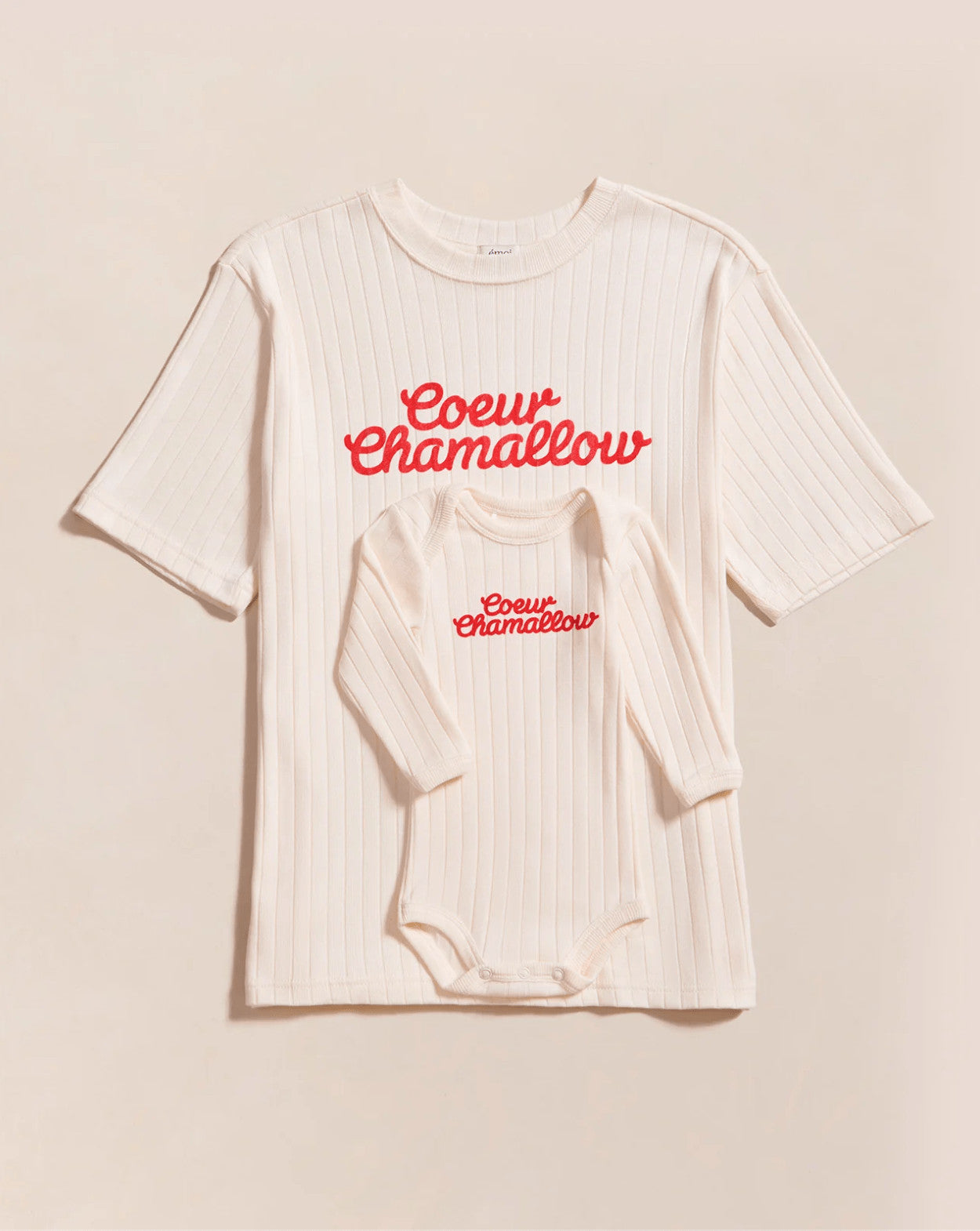 Body Coeur chamallow - 12 mois — Émoi émoi , Lyon