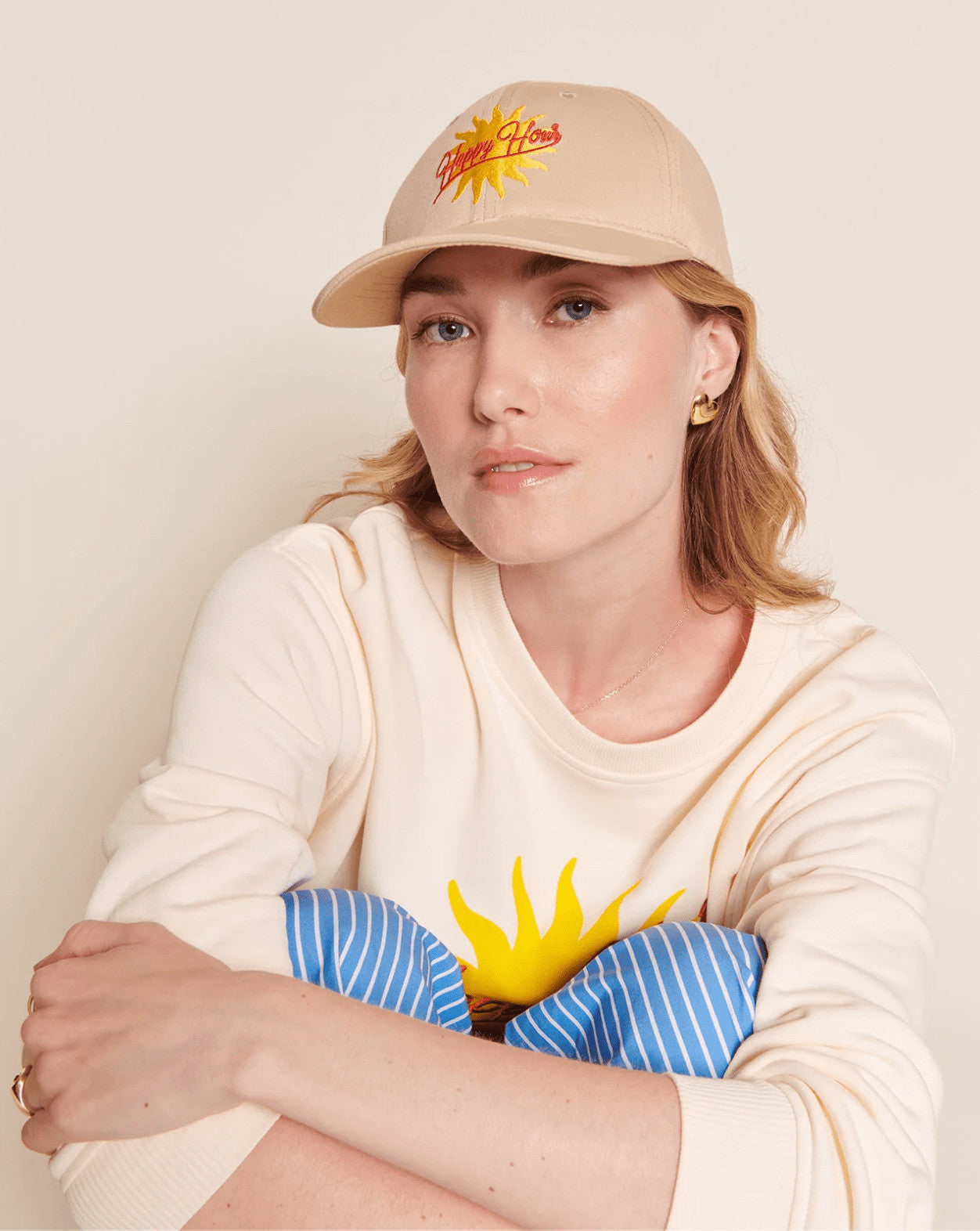 Casquette Happy hour - Sable — Émoi émoi , Lyon