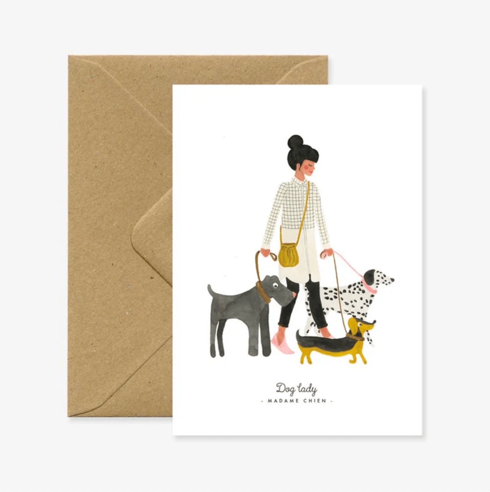 Carte Madame chien — All the ways to say , Lyon