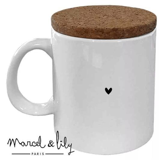 Mug avec couvercle Maman d'amour je t'aime — Marcel & Lily , Lyon