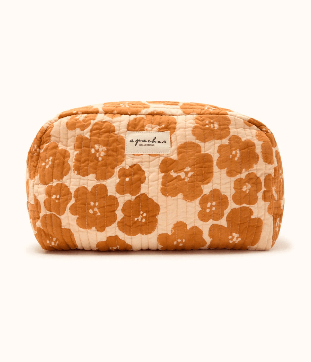 Grande trousse Gayane - Flora bold orange — Apaches collections , Lyon