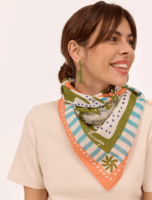 Foulard Liberté - Olive — Maradji , Lyon