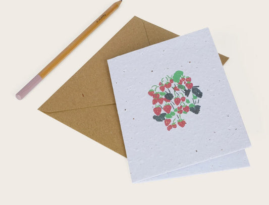 Carte à planter Fragola — Season Paper , Lyon