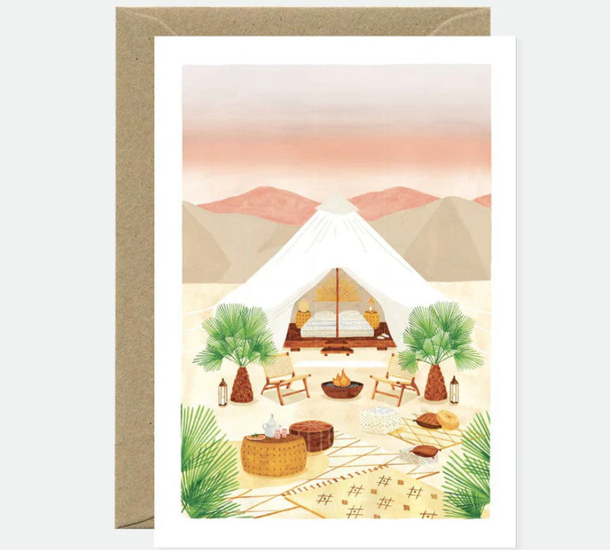 Carte Glamping — All the ways to say , Lyon