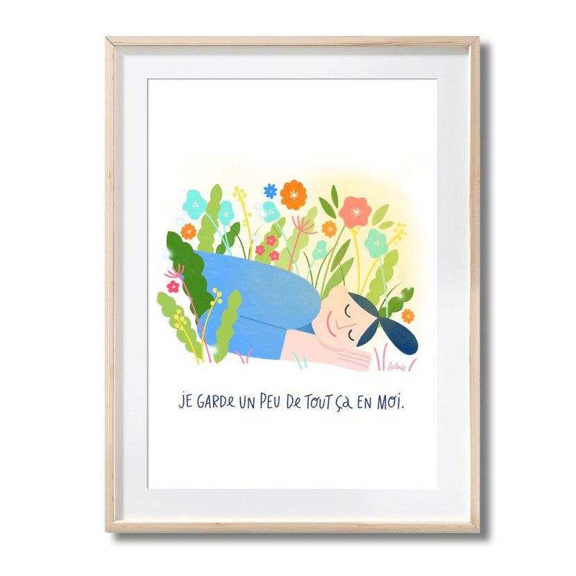 Affiche A4 - Les souvenirs — Lavilletlesnuages , Lyon