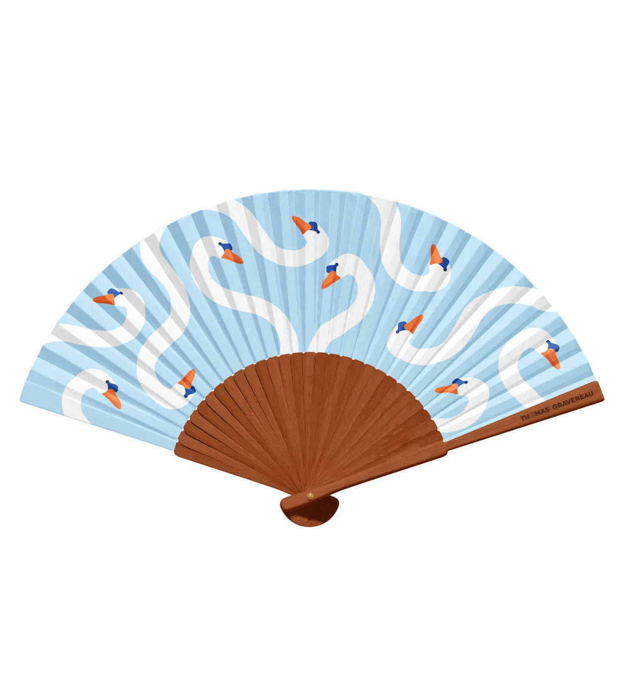 Éventail Cygnes — Thomas Gravereau , Lyon