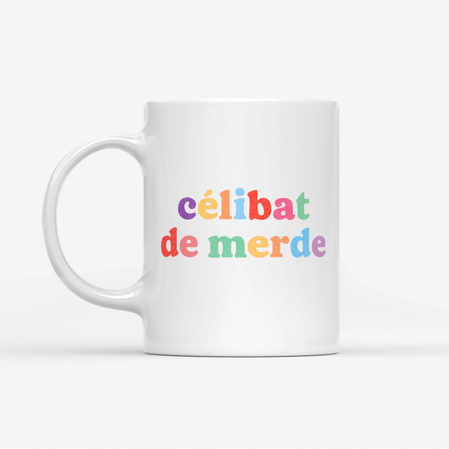 Mug Célibat de merde — Thomas Gravereau , Lyon
