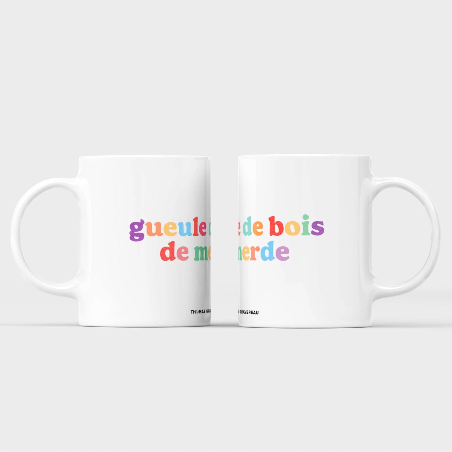 Mug Gueule de bois de merde — Thomas Gravereau , Lyon