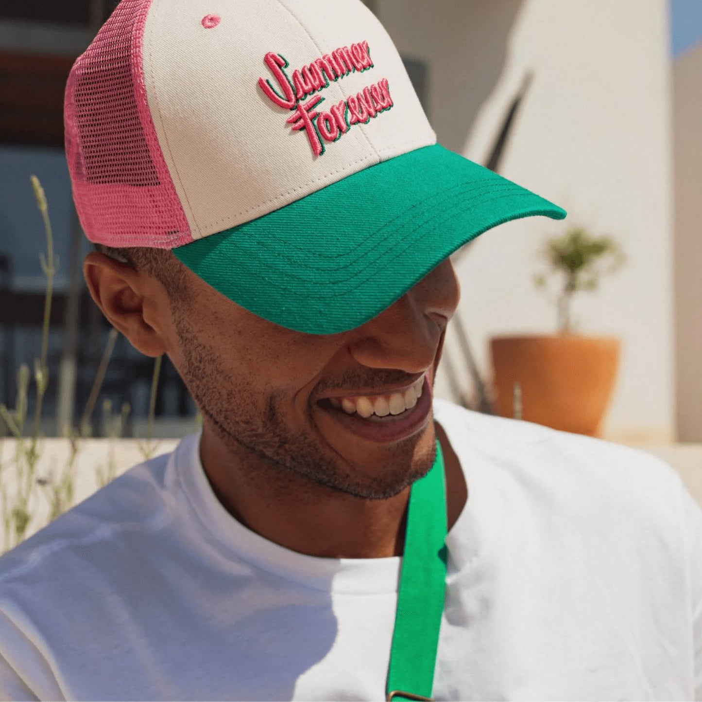 Casquette trucker Summer forever rose - Adulte — Chamaye , Lyon