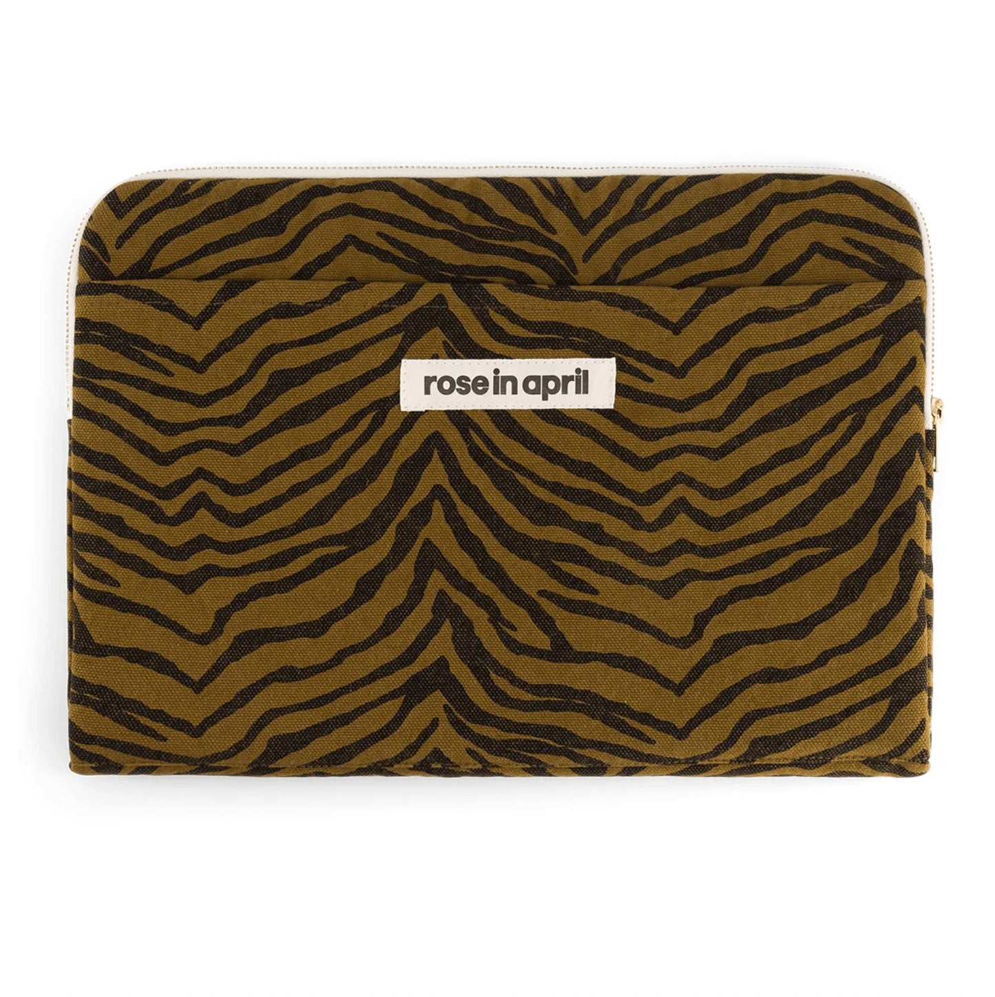 Housse d'ordinateur Octave - Zèbrou tapenade — Rose in April , Lyon